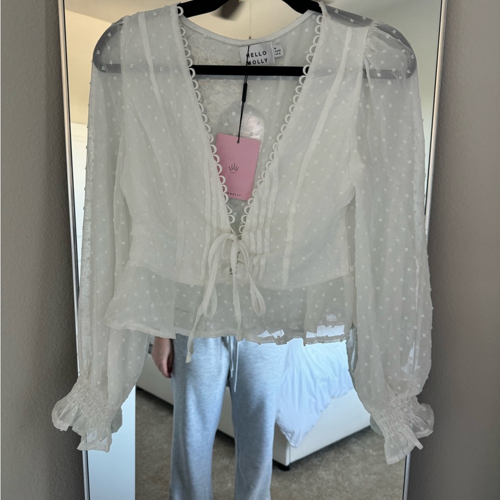 NWT Hello Molly top